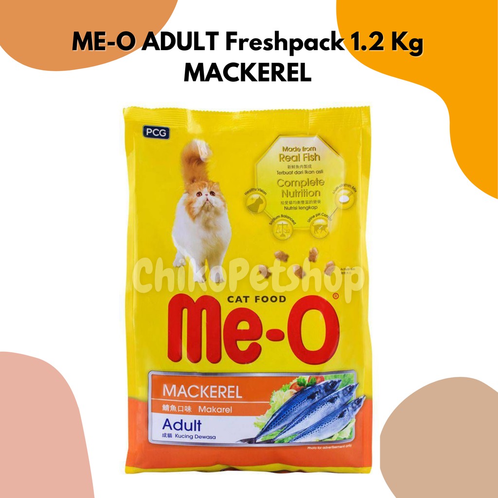 ME-O ADULT ALL VARIANT Makanan Kucing Semua Rasa MEO FRESHPACK 1.2 Kg &amp; 1.1 Kg