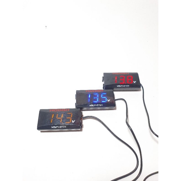 VOLTMETER DIGITAL WATERPROOF PENGUKUR AKI