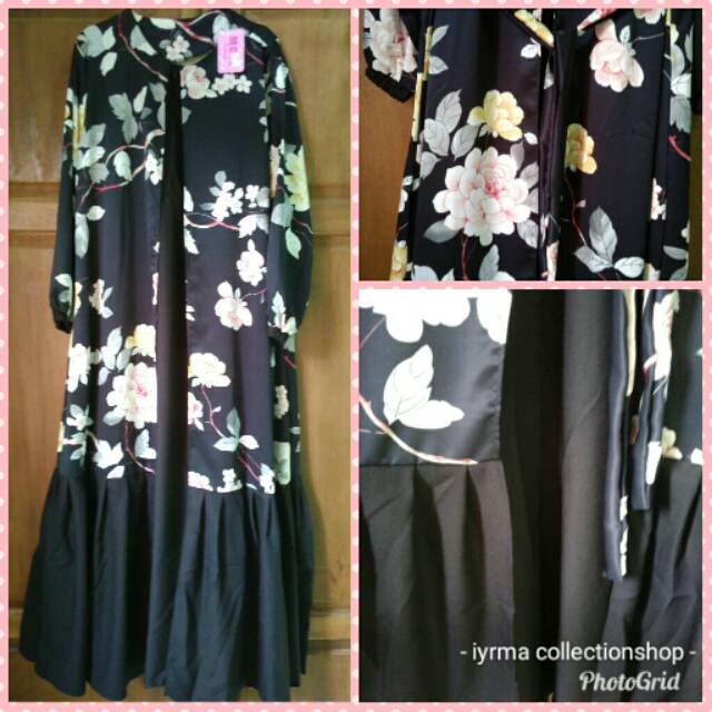 gamis bunga MCL2