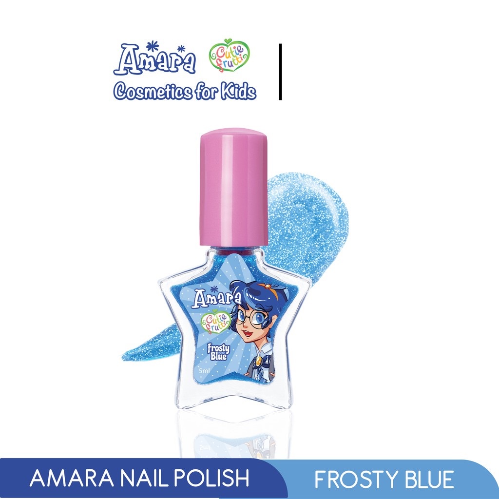 Amara Nail Polish Kuteks Kuku Anak Lucu 5ml