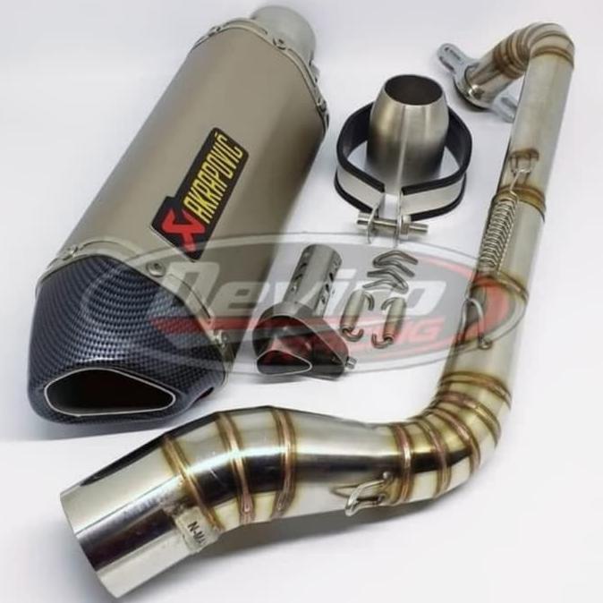 Knalpot Akrapovic HZT V1 Yamaha XSR155 XSR 155 Import Full System kings-m0 Segera Beli