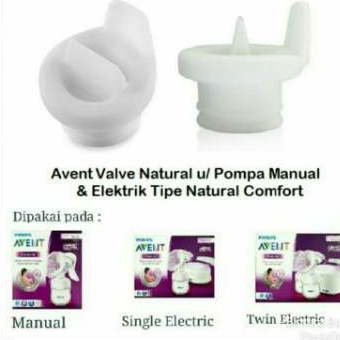 Original Sparepart Pompa Asi Avent Natural Valve Avent Comfort Natural / Philips Avent Natural Valve Sparepart Pompa Asi Avent Asli