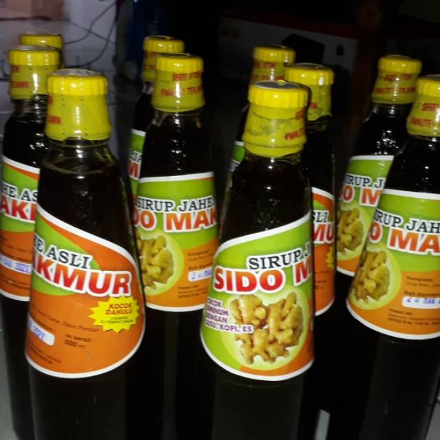Sirup Jahe Asli Sido Makmur