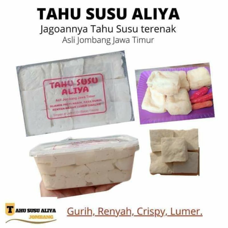 

Tahu Susu Aliya Khas Jombang Jawa Timur