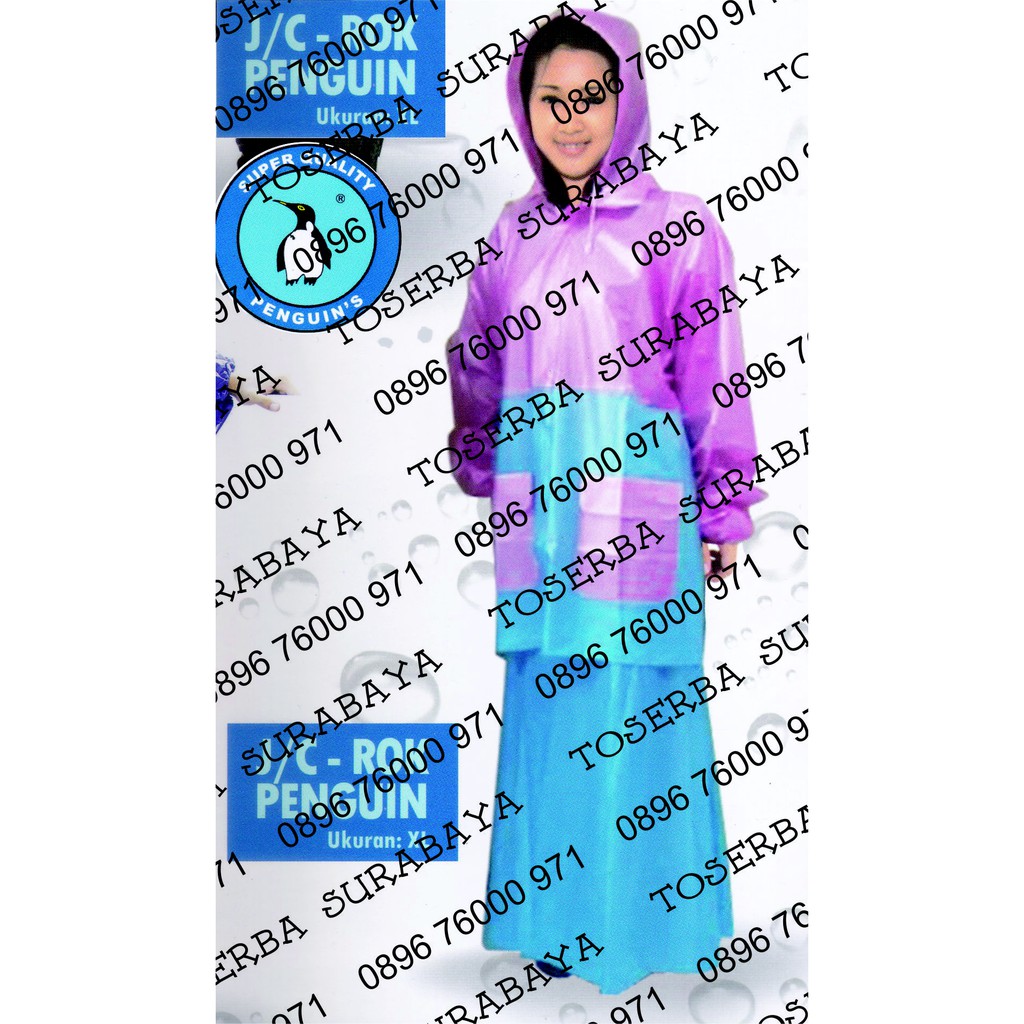 Jas Hujan rok PENGUIN'S