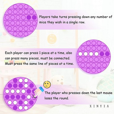 Pop It Mainan Anak Viral - Fidget Toy Push Bubble Stress Relief Kids-2