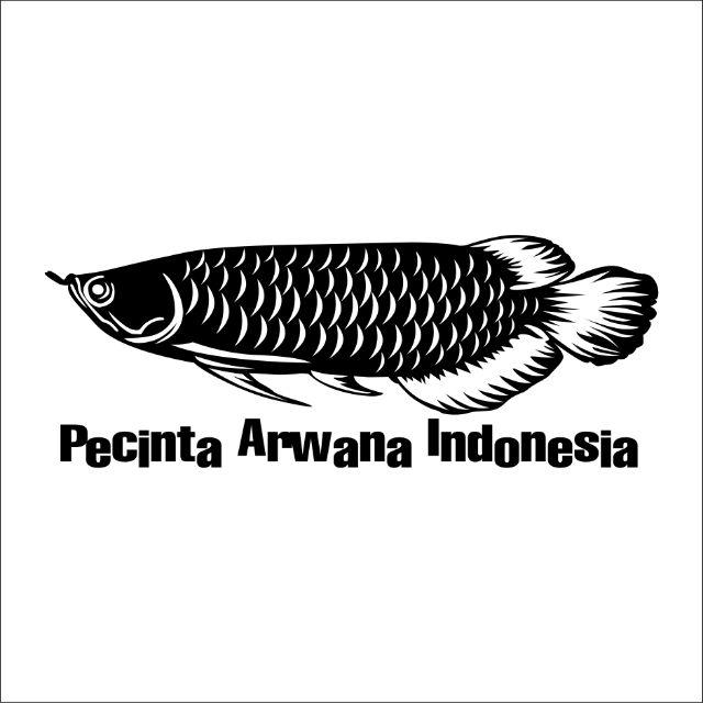 Sticker Arwana Ikan Arwana Logo Arwana Sticker Aquarium Shopee Indonesia
