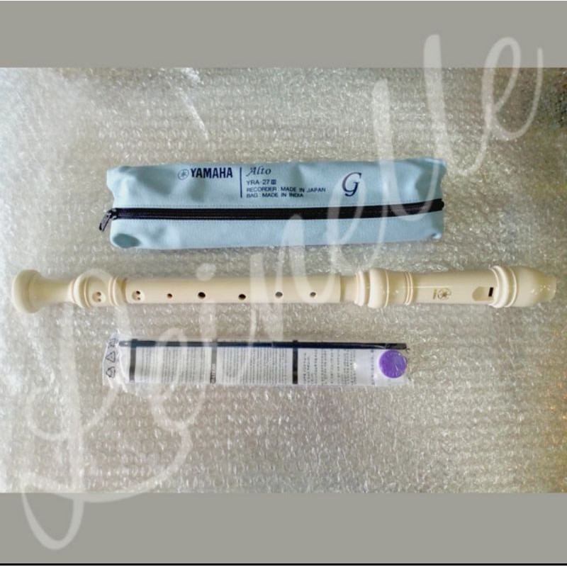 Yamaha Alto Recorder YRA27III Suling Alto