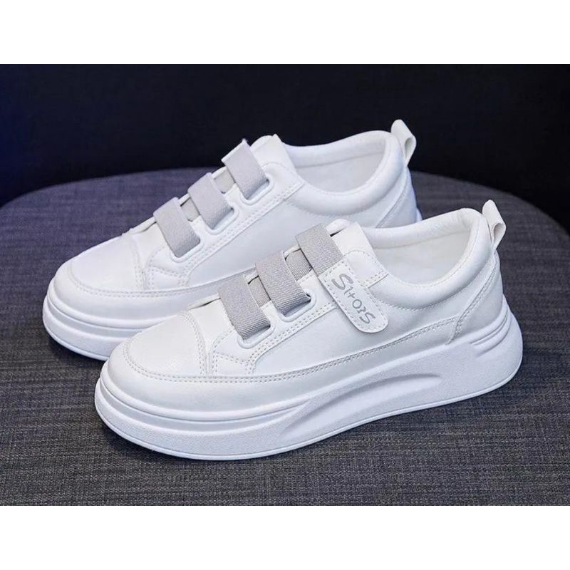 Sepatu sport wanita / Fashion white / sepatu fashion white