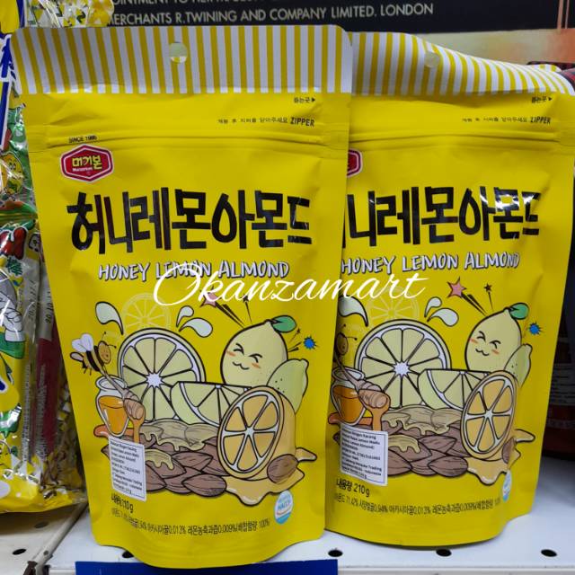 

Murgerbon Honey Lemon Almond 210gr