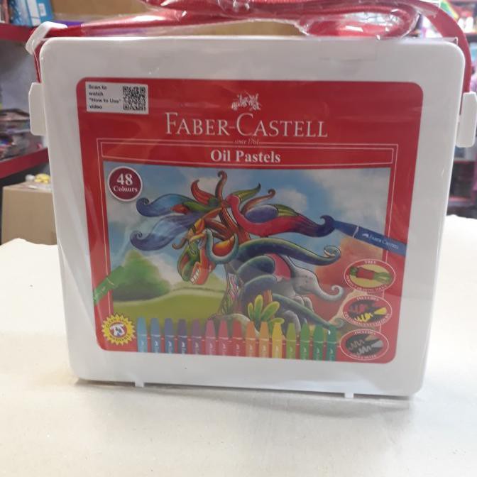 

Promo Crayon / Oil Pastel Faber Castell 48 Warna Bag