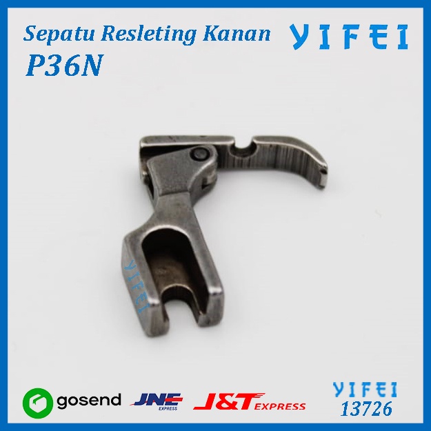 Sepatu Resleting Sisi Kanan P36N (Mesin Jahit High Speed Industri)/YIFEI-13726