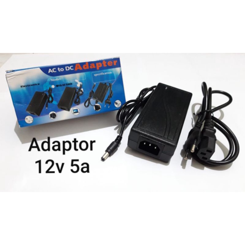 Adaptor 12 volt / 5 ampere