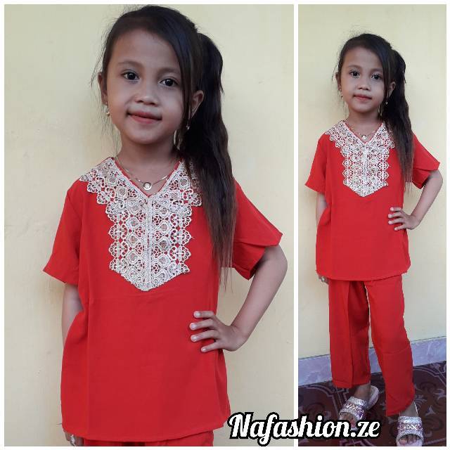 BAJU HARIAN ANAK / SETELAN ANAK PEREMPUAN / BAJU MAIN ANAK / DAILY WEAR ANAK