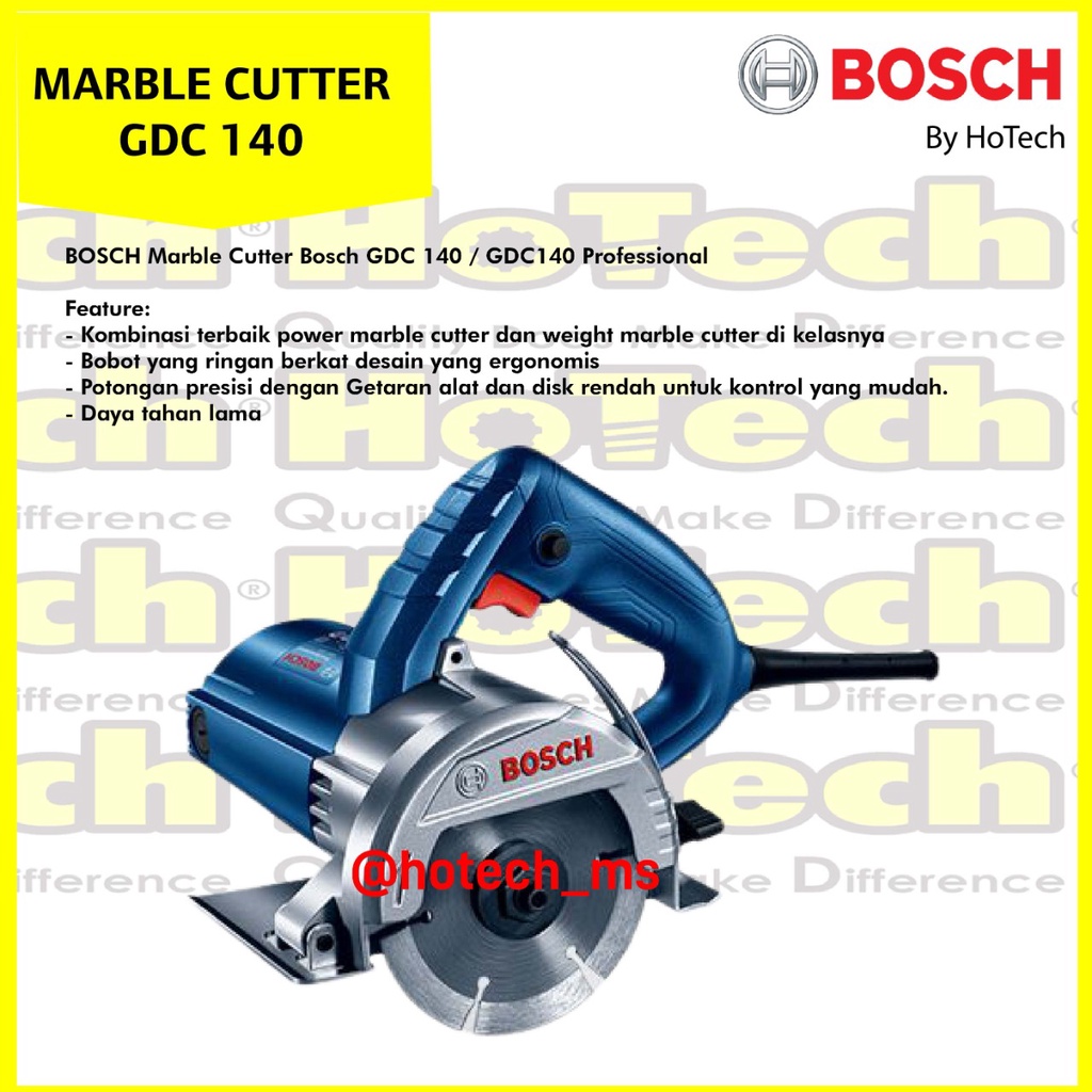Bosch Marble Cutter GDC 140 | BOSCH | GDC 140 | BOSCH Mesin Potong Keramik GDC 140 | Marble Cutter B