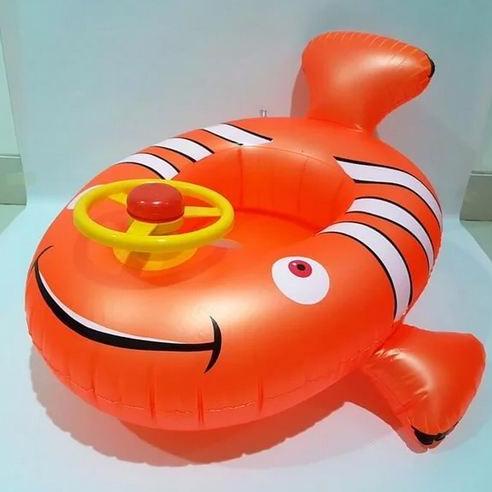 New Pelampung Baby Boat Setir Klakson Ban Bayi Duduk Motif Ikan Nemo