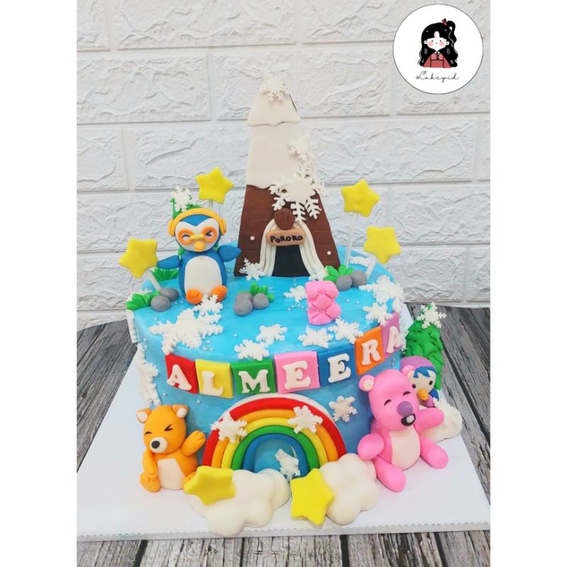 

Kue Ulang Tahun Karakter Pororo (butter 20cm)