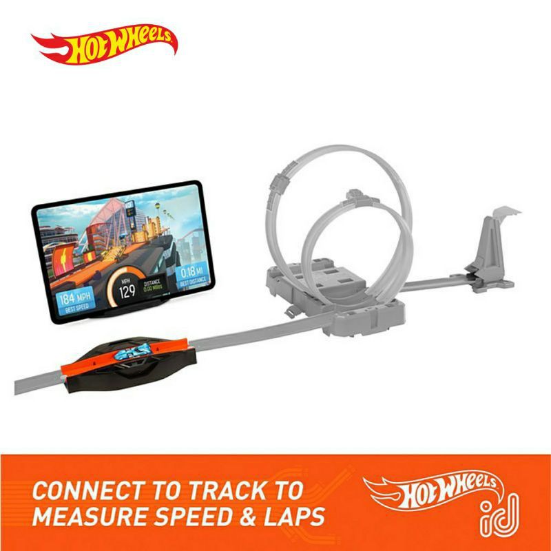 Hot Wheels ID Race Portal Original Mattel HWID Mainan Track Trek Mobil Balap Twin mill exclusive