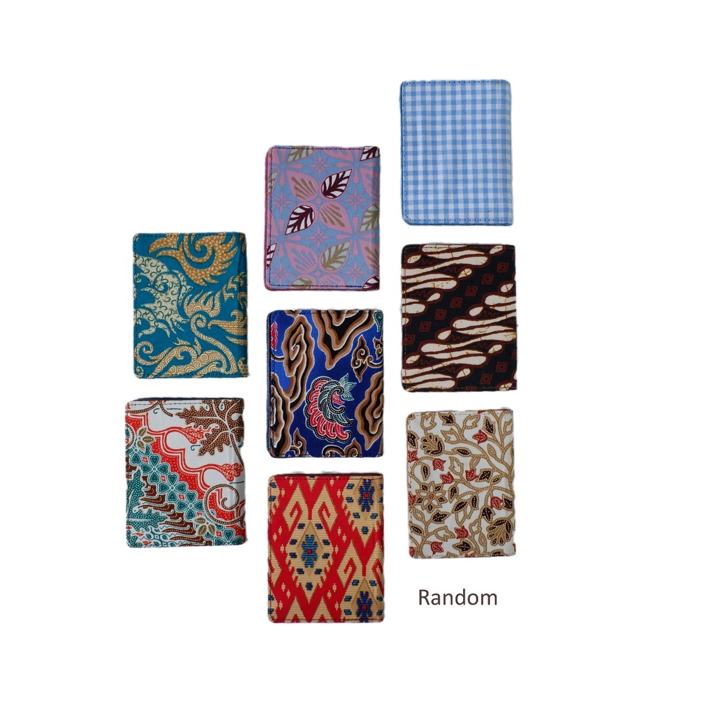 BUKUKU Dompet Kartu Lipat Full Moon | Card Holder Batik