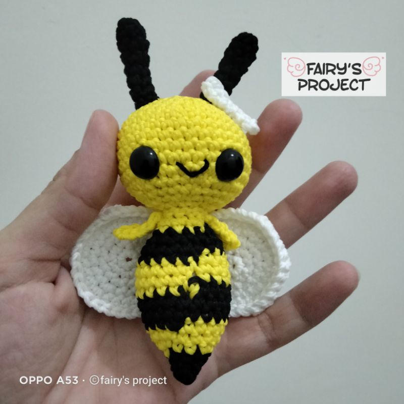 amigurumi lebah boneka rajut
