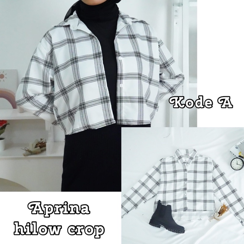 GFS LT APRINA HILOW CROP SHIRT