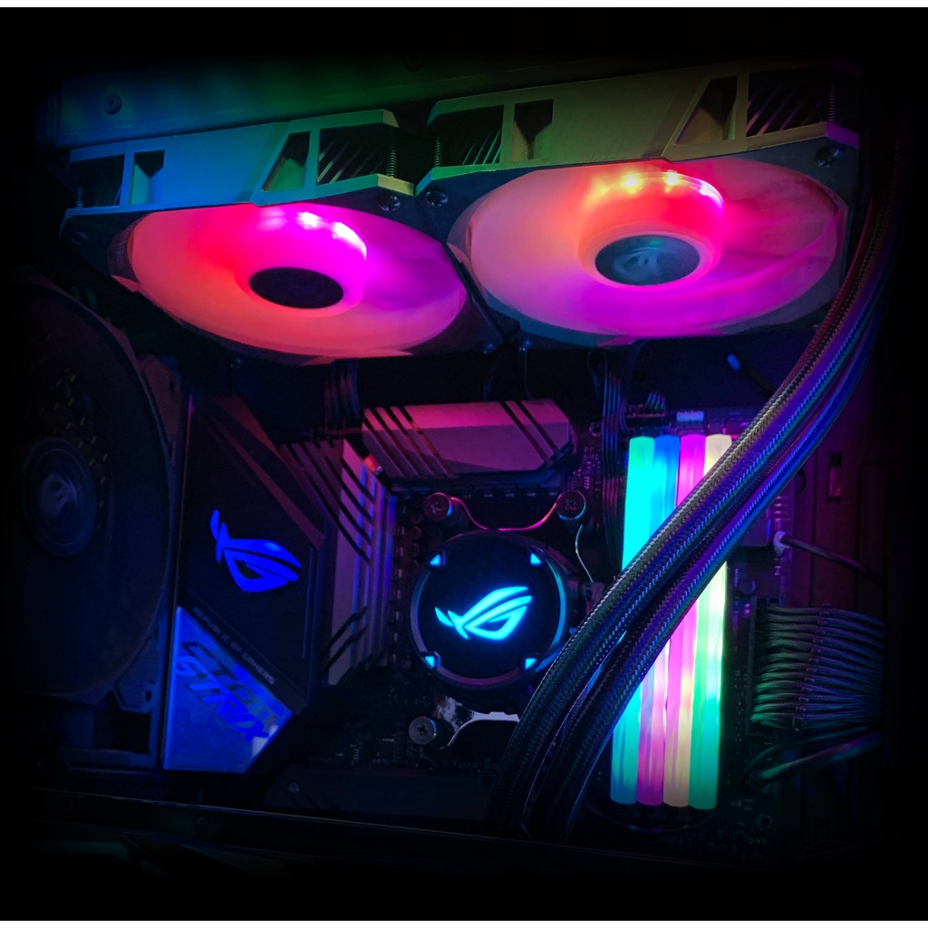 ASUS ROG Strix LC 240 RGB liquid CPU cooler - Black Edition