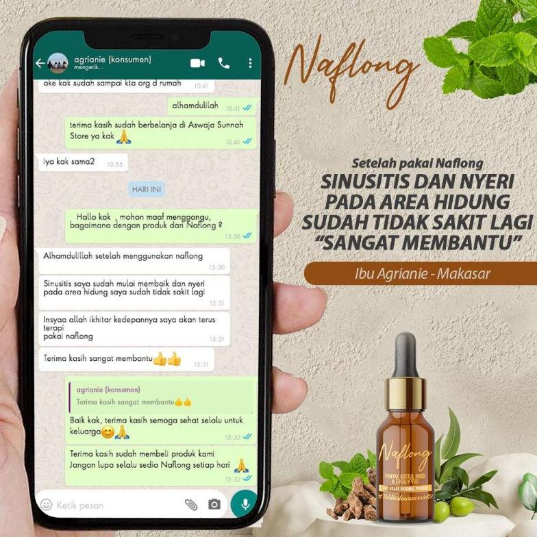 Minyak Qusthul Hindi + Kayu Putih Naflong Essential Oil Original