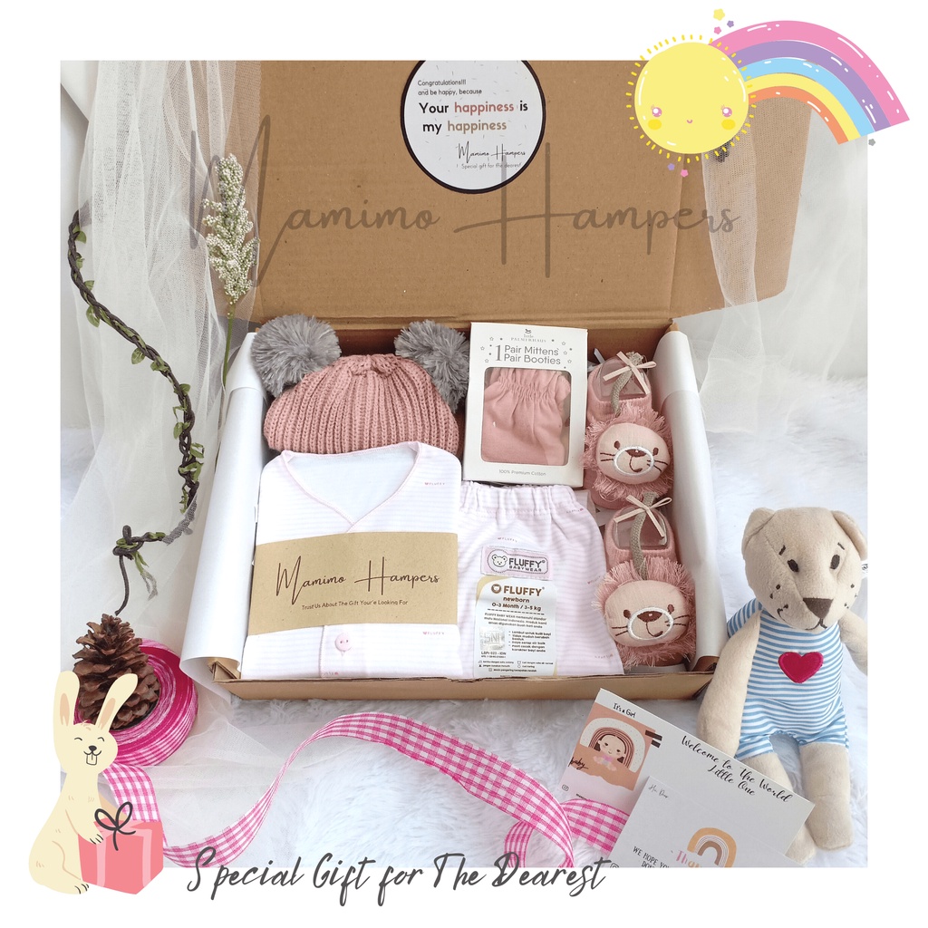 Hampers Baby Premium 2| Hampers Baby by Mamimo 2| Newborn Gift Premium | Hampers bayi premium | Hampers baby boy/Girl Kado Bayi lengkap | Kado bayi premium| Kado bayi lucu| Kado bayi murah| Hampers baby murah dan lucu| Newborn Gift-6