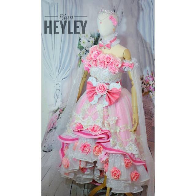 Costume cosplay webtoons athanasia / gaun/ dress/ prewed kostum cosplay