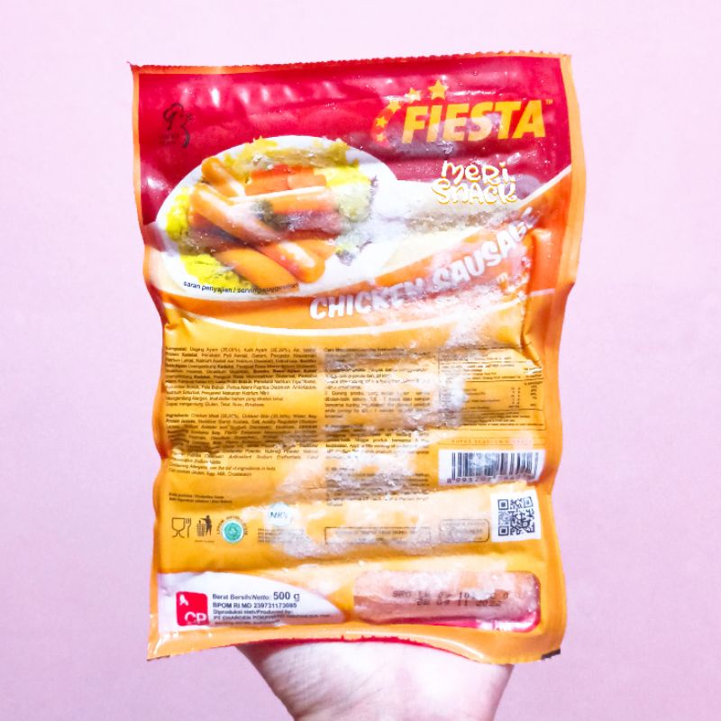 

Fiesta Chicken Sausage 500gr / Sosis Ayam