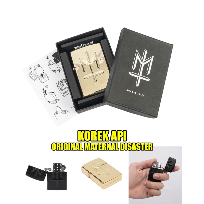 ZIPPO LIGHTER [KOREK ZIPPO] MATERNAL DISASTER // MATCHE SL