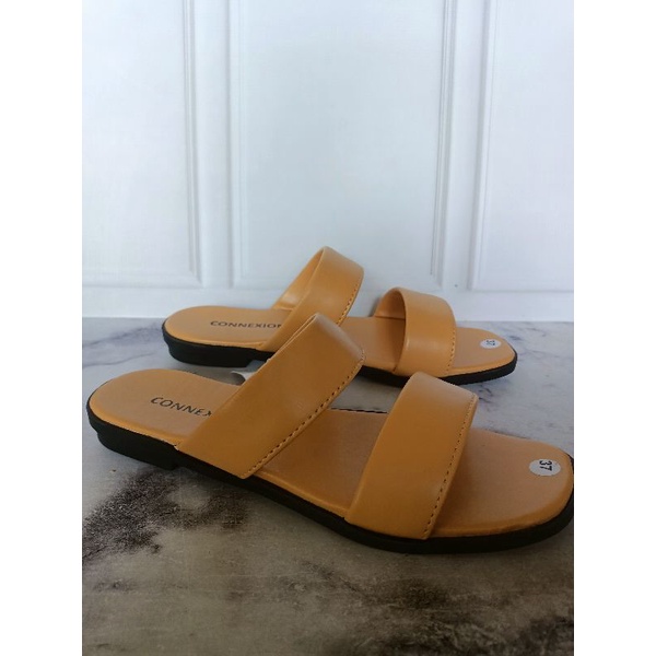 Sandal Selop Wanita Connexion Branded Matahari Sandal Flat Strap (CNX 020)