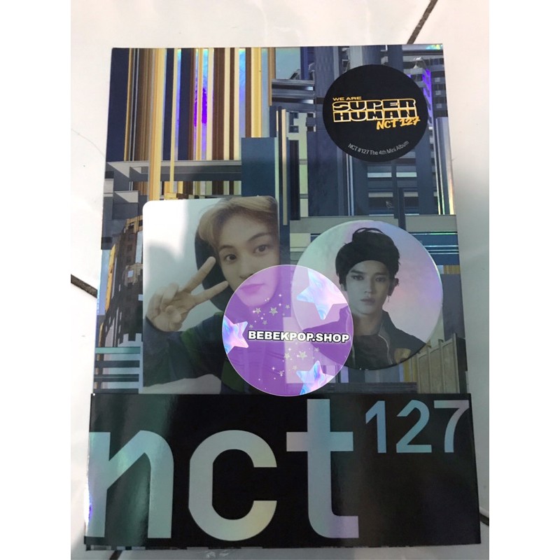 Album NCT Superhuman Unsealed PC Mark,johnny  CC taeyong doyoung