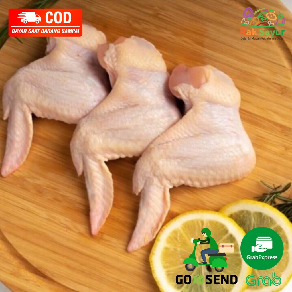 

Sayap Ayam Beast Meat Fresh Chicken Wings 500gr Murah Rak Sayur Padang