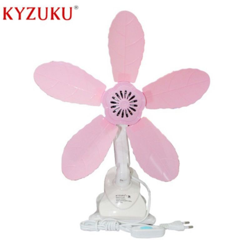 Kyzuku Kipas Angin Mini 3 In 1 29watt 5 Baling Baling Ky-520 Pink