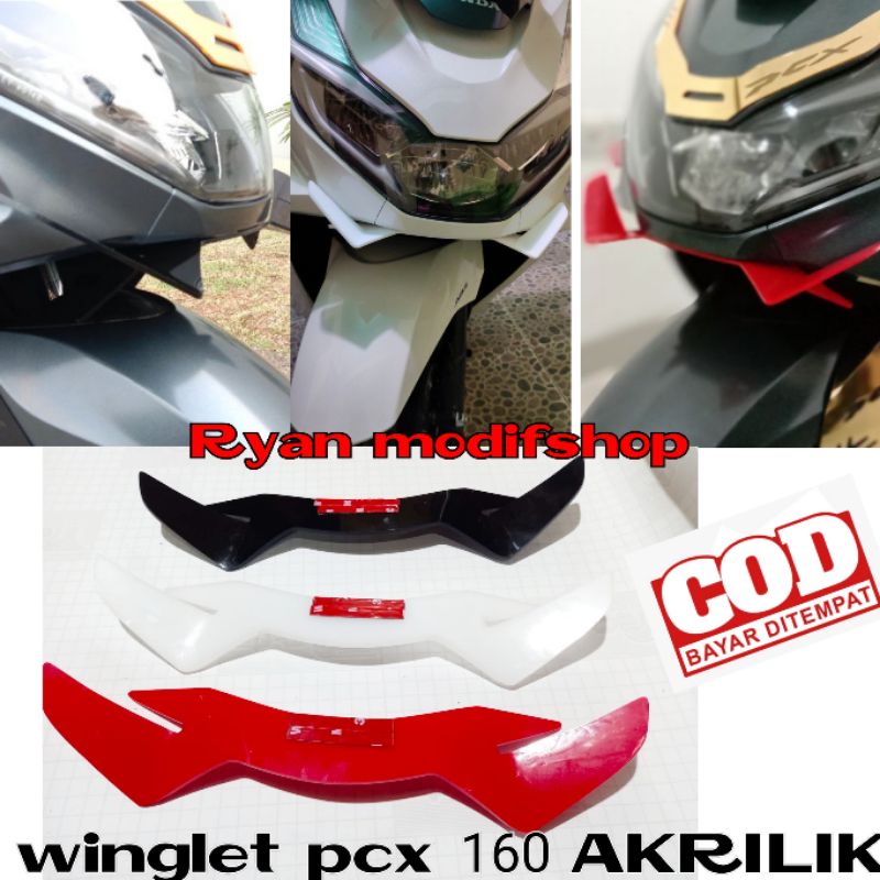 WINGLET ALL NEW PCX 160 WINGLET HONDA PCX 160
