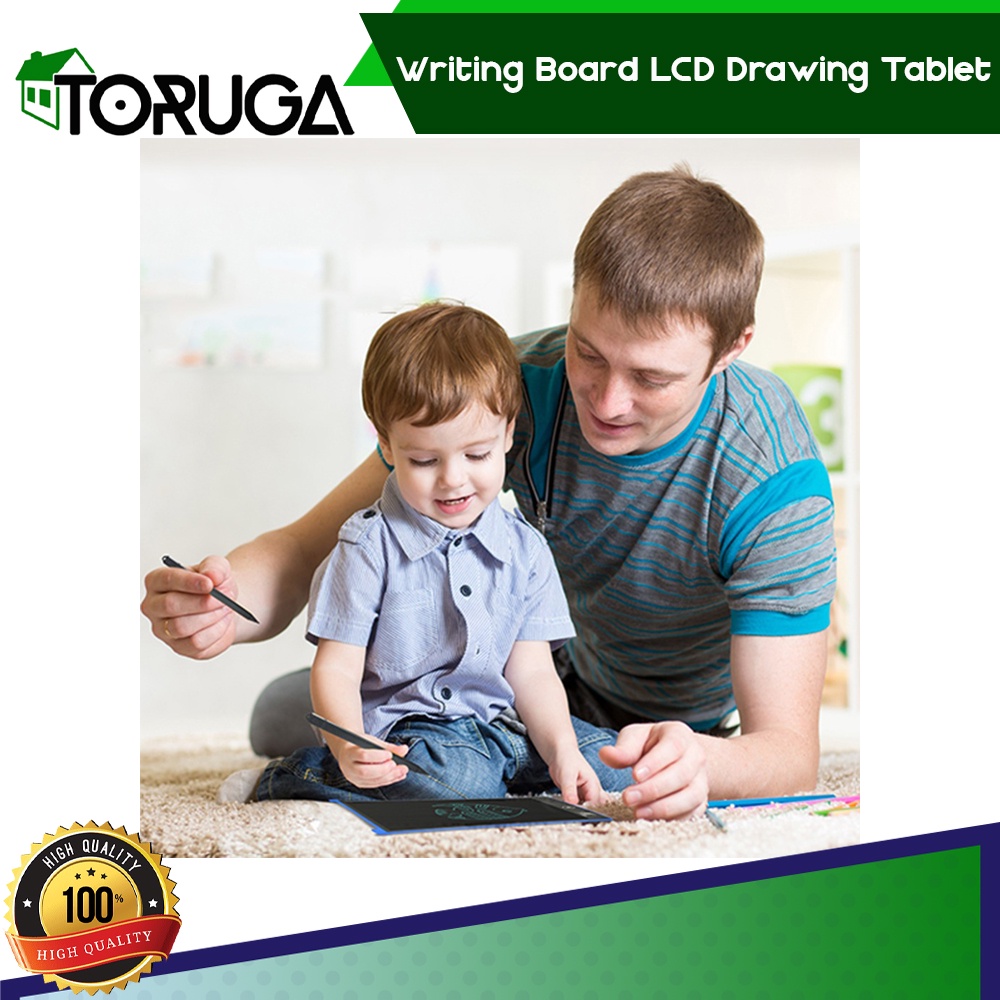 Writing Board LCD Drawing Tablet 8,5&quot; inch  Papan Tulis Mainan Edukasi Anak Anti Radiasi