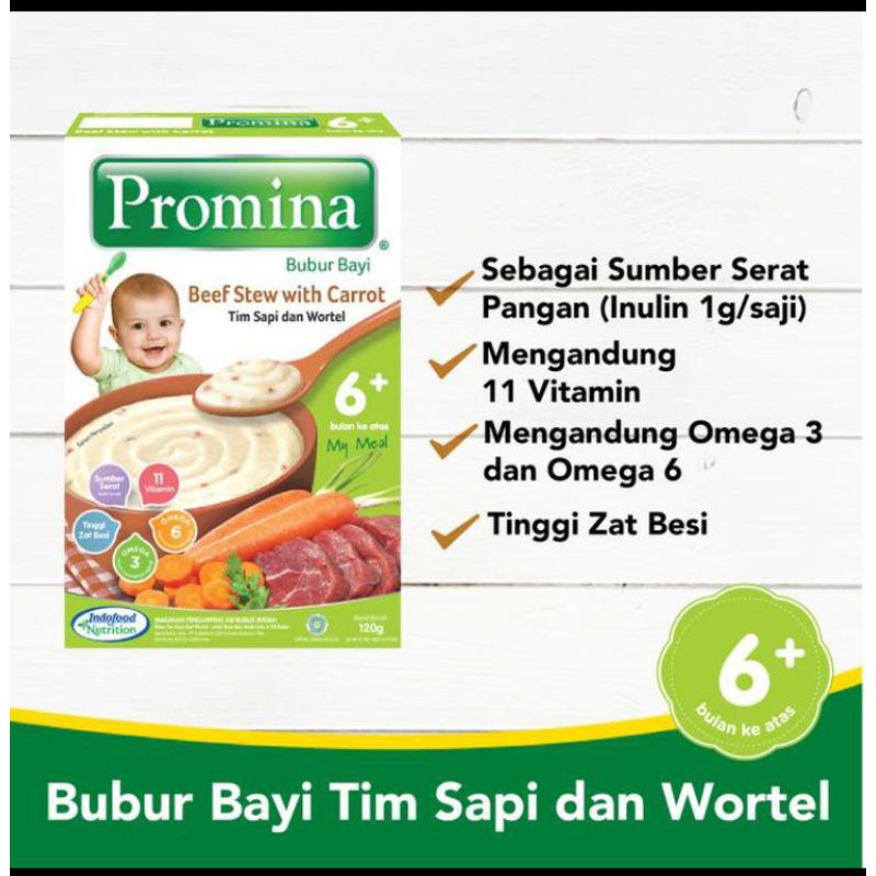 promina bubur bayi untuk bayi 6 bulan / promina 6+