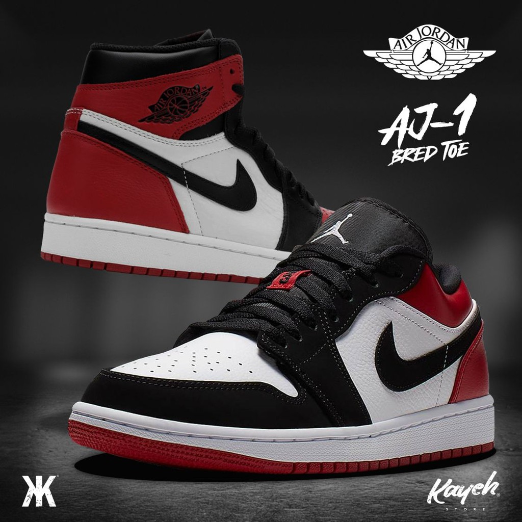  GRADE ORIGINAL SEPATU  NIKE AIR JORDAN  1  HIGH LOW  