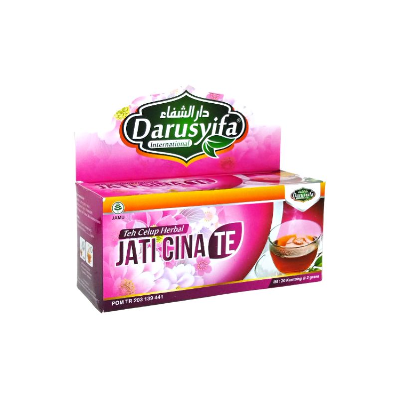 

TEH CELUP HERBAL JATI CINA DARUSYIFA ISI 20 KANTONG / HERBAL PELANGSING MENURUNKAN BERAT BADAN
