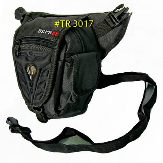 >>Terbaru<< Tas Pinggang Paha Outdoor Travel Tracker Original Tr 3017 - Hitam <