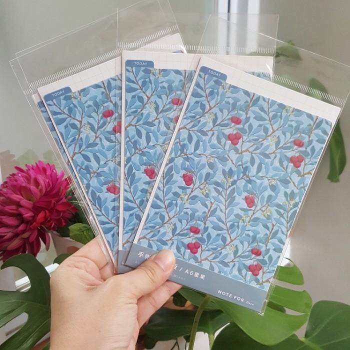 

Jurnalku Underlay Utk Traveler Notebook, Planner Dgn Grid Penggaris, A6