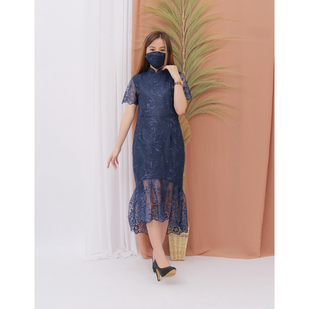 RED LOVE 136/(TERMURAH) /DRESS TILE MUTIARA TERBARU / DRESS FASHIEN TERBARU /BAJU DRESS PESTA TERBARU/DRESS KEUNDANGAN/TUNIK TILE TERBARU/ TUNIK PESTA