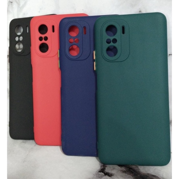 CASE BABY SKIN MACARON + PROTECT CAMERA XIAOMI POCOPHONE F3 SOFTCASE - FA
