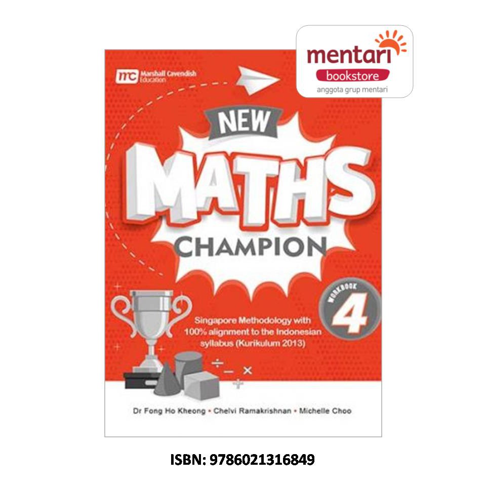 New Maths Champion | Buku Pelajaran Matematika SD-Workbook 4