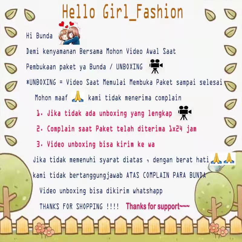 (Hello Girl)B16 Bando Korea Bandana Lebar Anti Slip Wanita Import