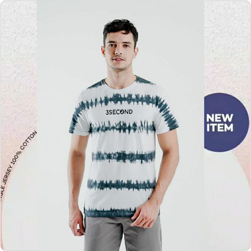 T-shirt Pria 3Second