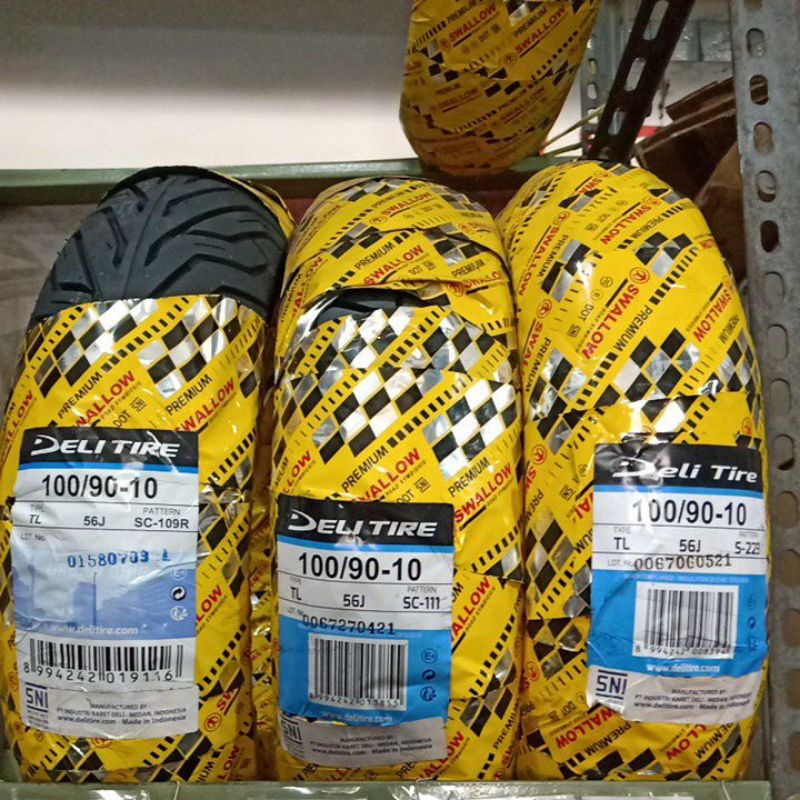 Ban Kimco Vespa 10 Swallow Tubeless 100/90-10 SC 109 R Urban Grip/ S 224 / SC 111 / S 223