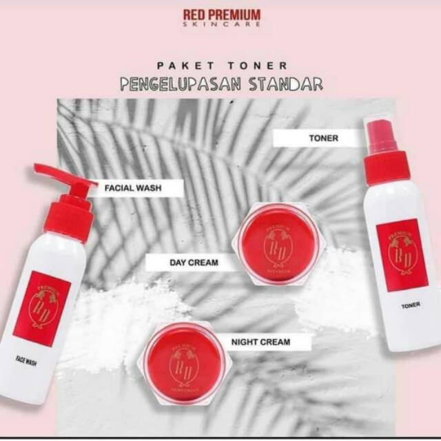 

Ecer krim siang, krim malam Red premium