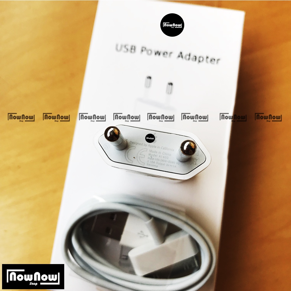 Charger iP 3 / 3G / 3GS 30 pin usb cable A1325 A1303 Casan Cas FullSet